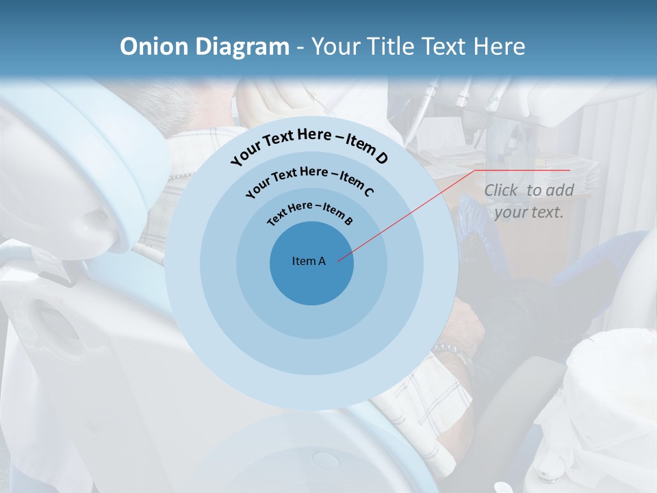 Dental Background: Work In Clinic (Operation, Tooth Replacement) PowerPoint Template