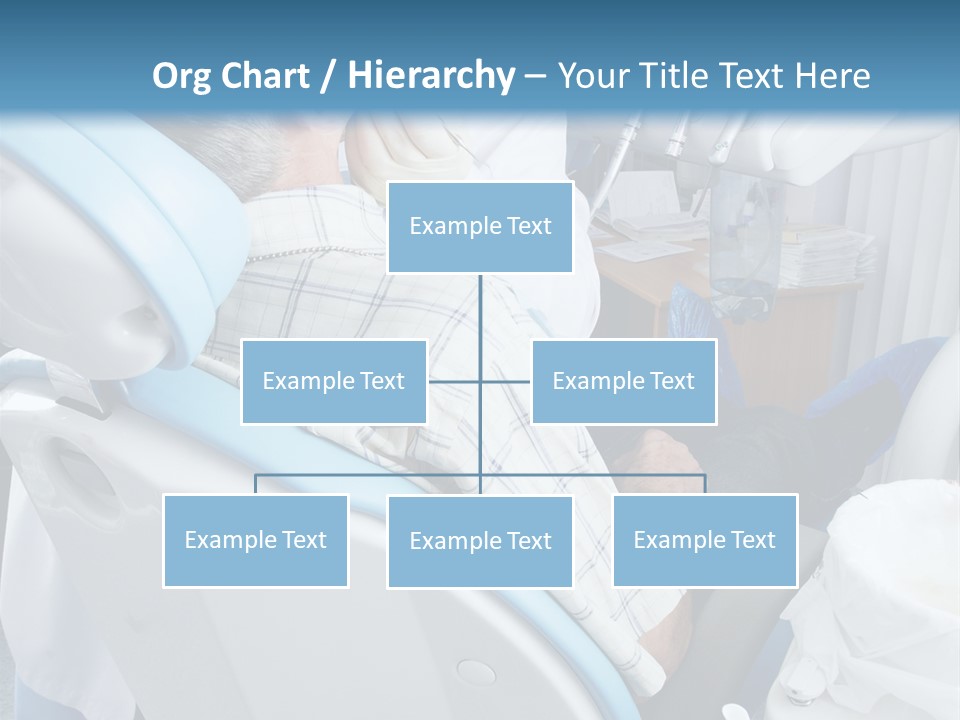 Dental Background: Work In Clinic (Operation, Tooth Replacement) PowerPoint Template