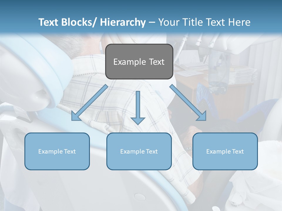Dental Background: Work In Clinic (Operation, Tooth Replacement) PowerPoint Template