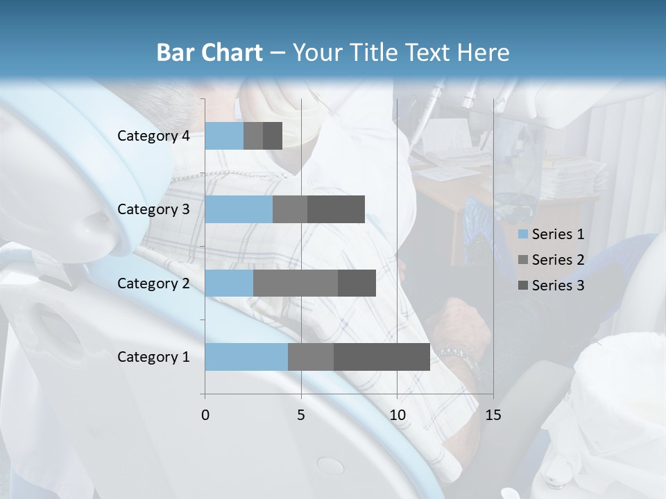 Dental Background: Work In Clinic (Operation, Tooth Replacement) PowerPoint Template