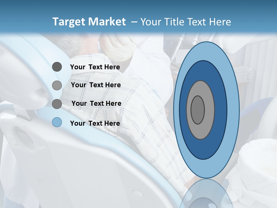 Dental Background: Work In Clinic (Operation, Tooth Replacement) PowerPoint Template