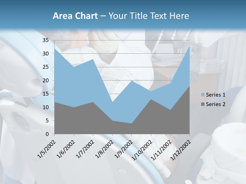 Dental Background: Work In Clinic (Operation, Tooth Replacement) PowerPoint Template