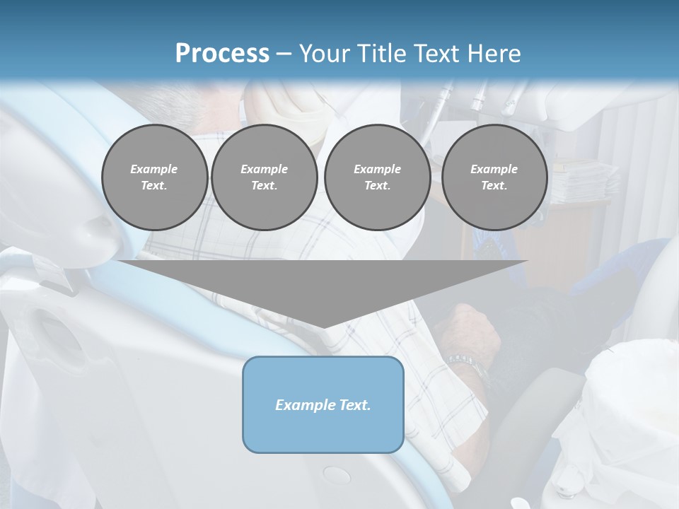Dental Background: Work In Clinic (Operation, Tooth Replacement) PowerPoint Template