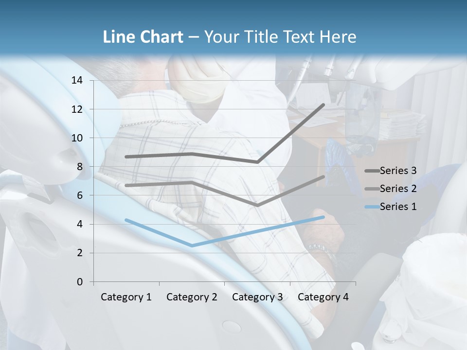 Dental Background: Work In Clinic (Operation, Tooth Replacement) PowerPoint Template