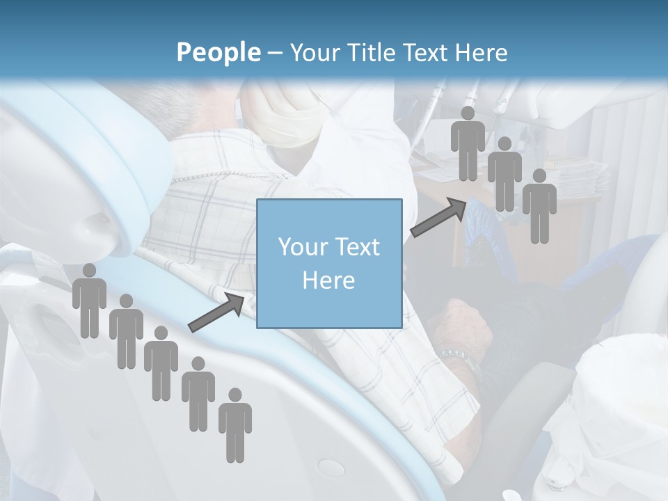 Dental Background: Work In Clinic (Operation, Tooth Replacement) PowerPoint Template