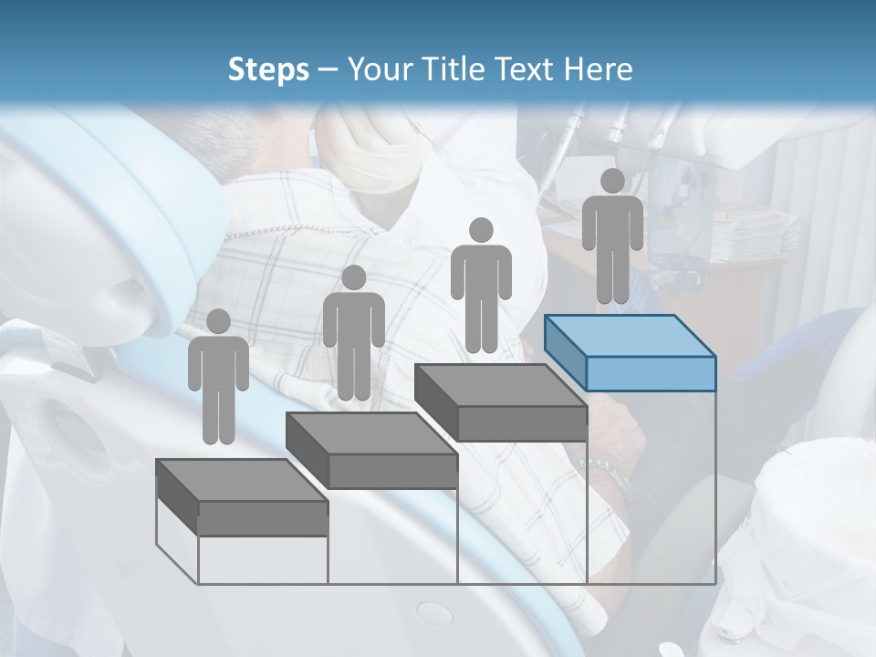 Dental Background: Work In Clinic (Operation, Tooth Replacement) PowerPoint Template