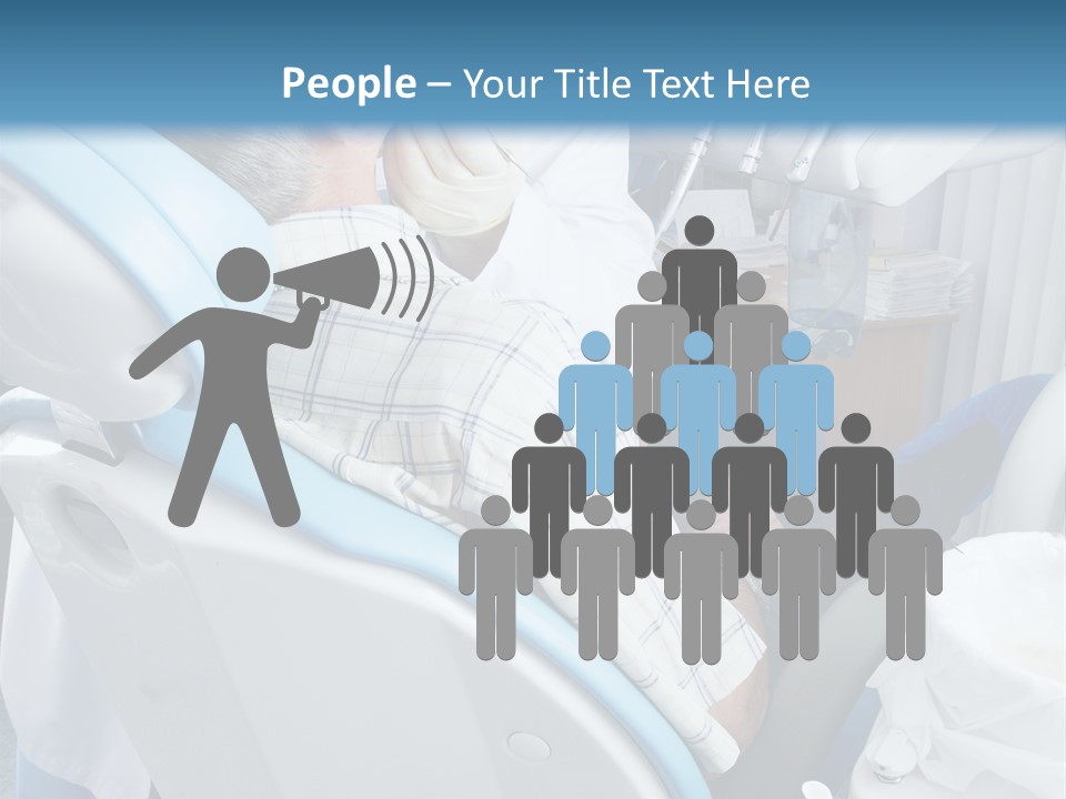 Dental Background: Work In Clinic (Operation, Tooth Replacement) PowerPoint Template