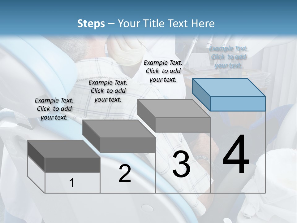 Dental Background: Work In Clinic (Operation, Tooth Replacement) PowerPoint Template