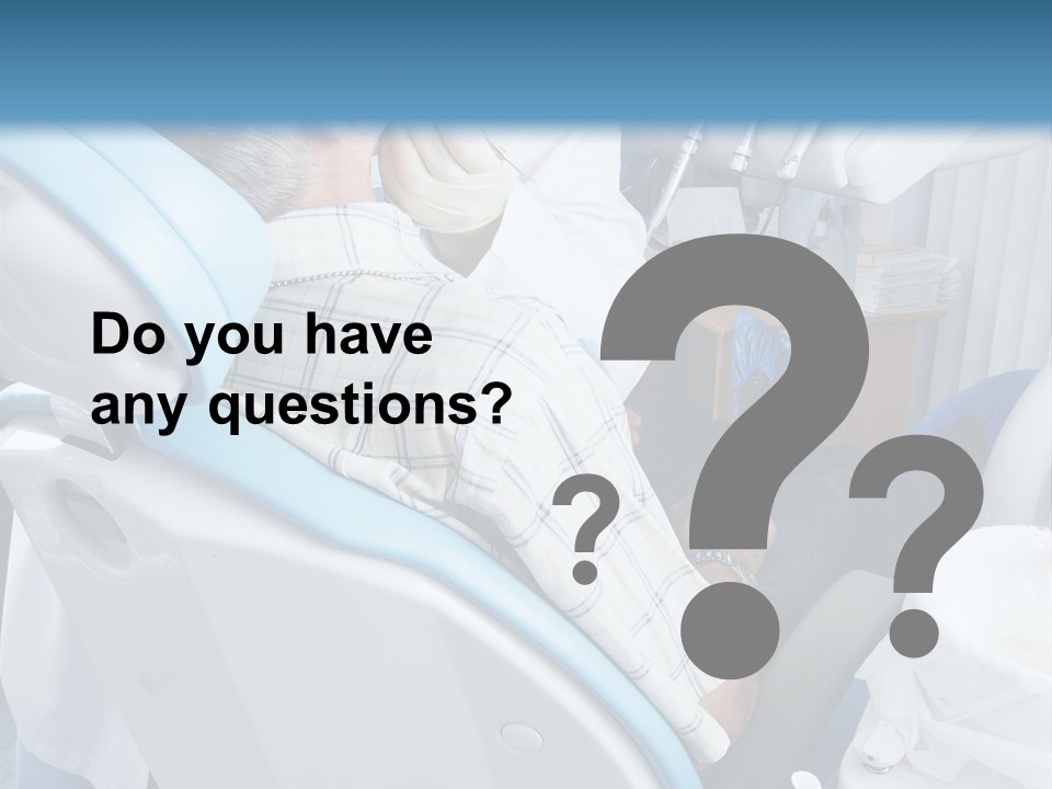 Dental Background: Work In Clinic (Operation, Tooth Replacement) PowerPoint Template