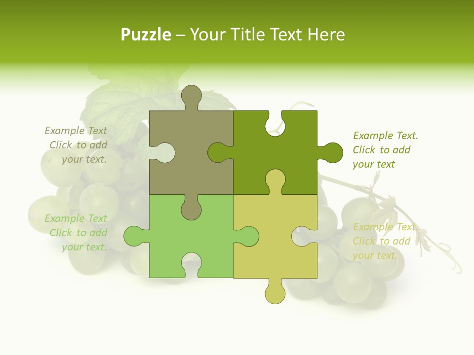 Adorable Baby Girl Playing With Building Blocks PowerPoint Template