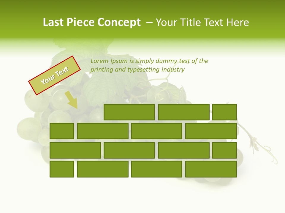 Adorable Baby Girl Playing With Building Blocks PowerPoint Template