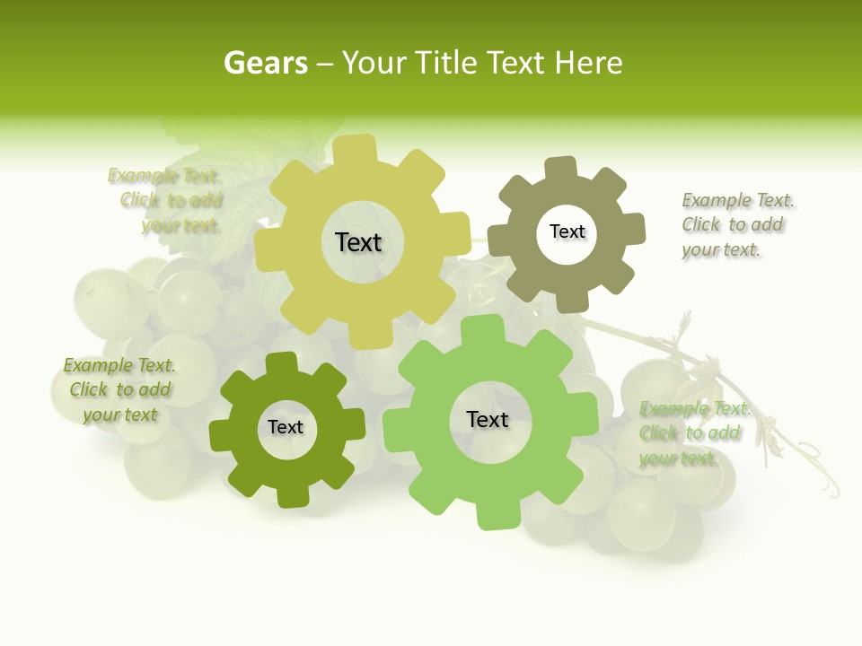 Adorable Baby Girl Playing With Building Blocks PowerPoint Template