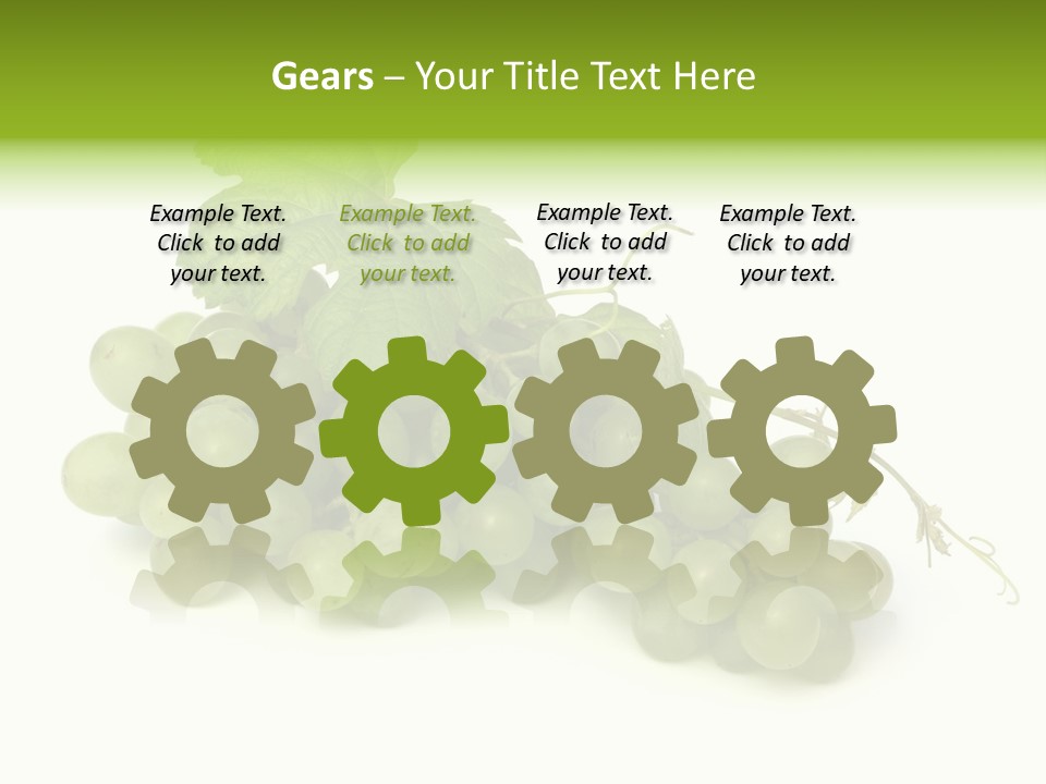 Adorable Baby Girl Playing With Building Blocks PowerPoint Template