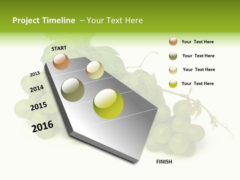 Adorable Baby Girl Playing With Building Blocks PowerPoint Template