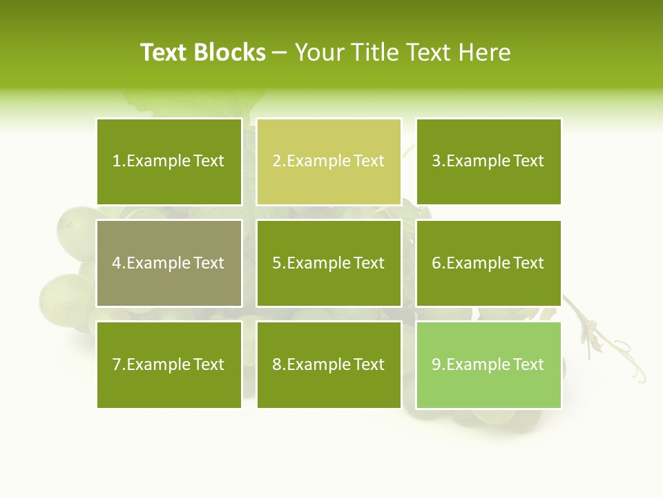 Adorable Baby Girl Playing With Building Blocks PowerPoint Template