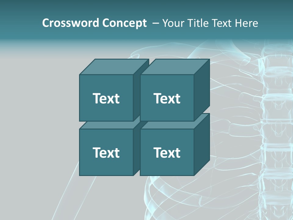 3D Shoulder PowerPoint Template