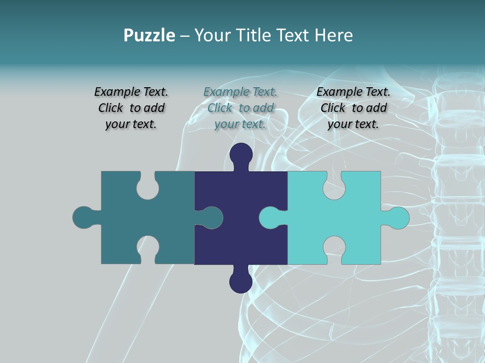 3D Shoulder PowerPoint Template