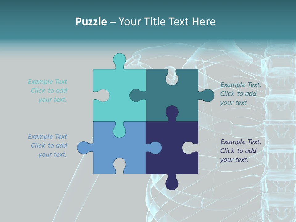 3D Shoulder PowerPoint Template