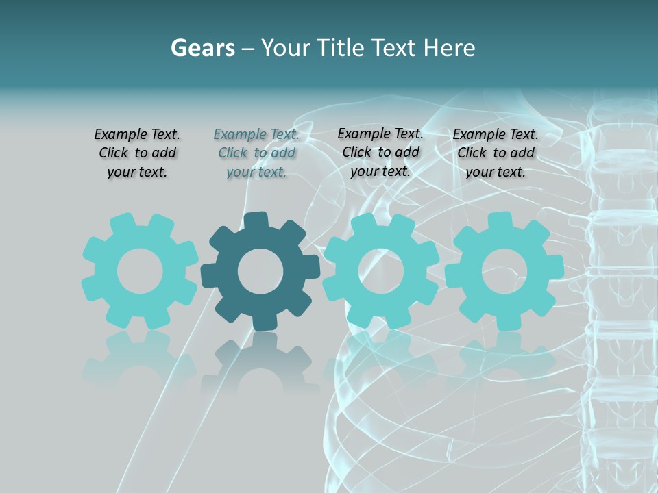 3D Shoulder PowerPoint Template