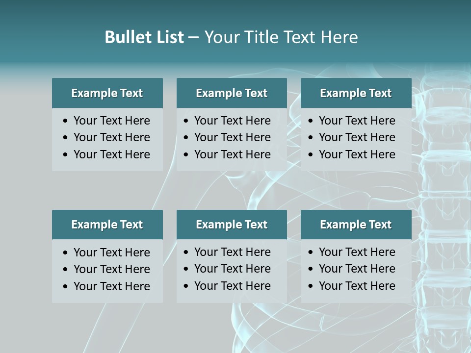 3D Shoulder PowerPoint Template