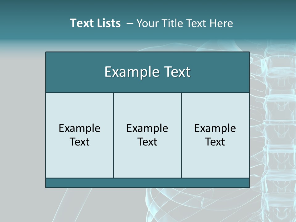 3D Shoulder PowerPoint Template