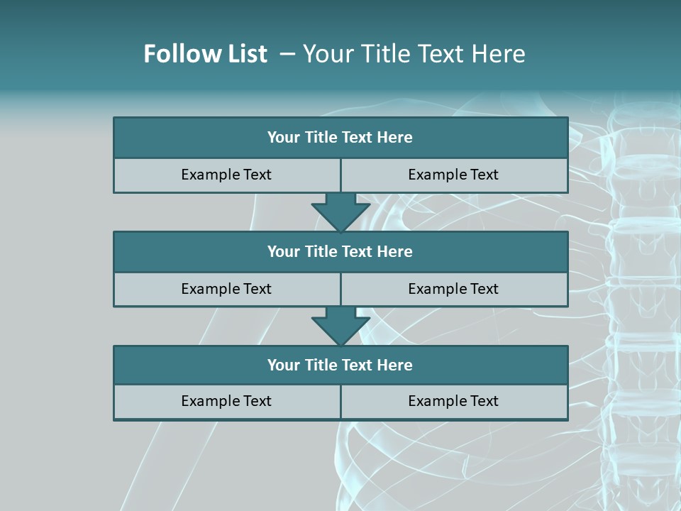 3D Shoulder PowerPoint Template