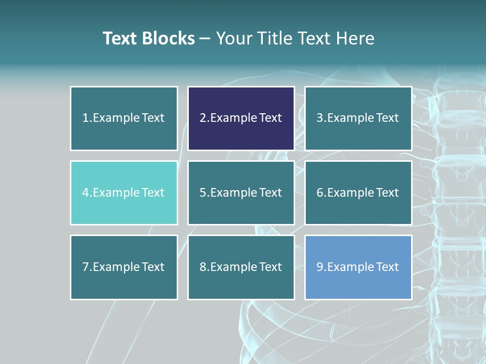3D Shoulder PowerPoint Template