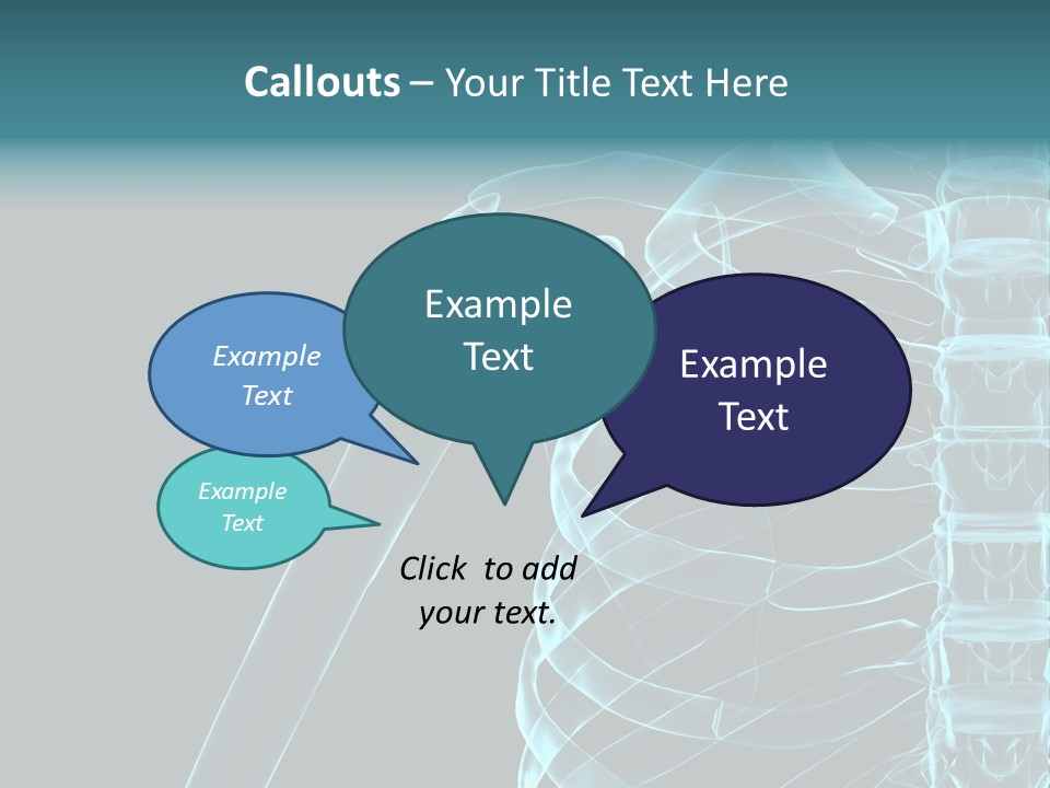 3D Shoulder PowerPoint Template
