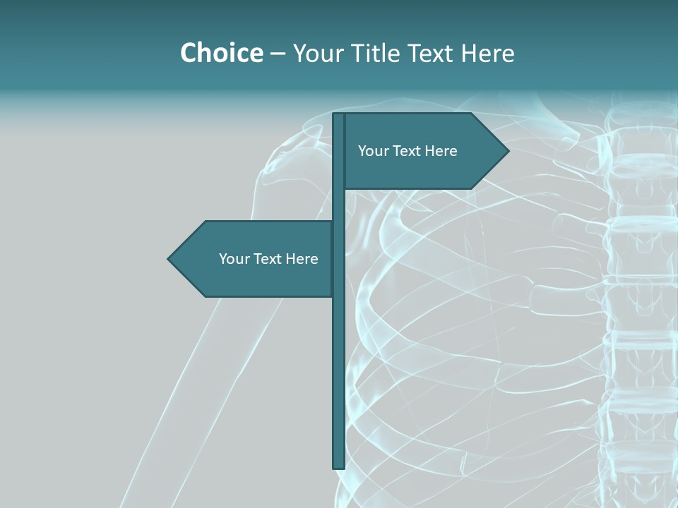 3D Shoulder PowerPoint Template