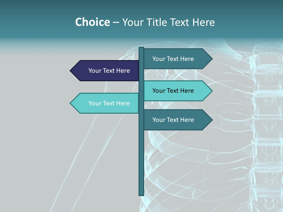 3D Shoulder PowerPoint Template