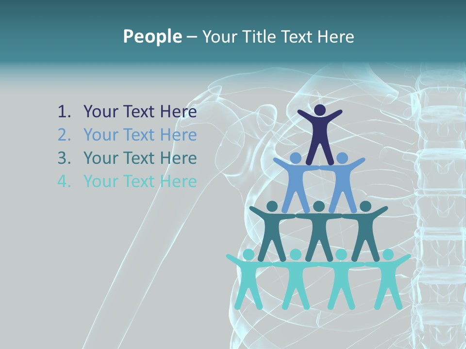 3D Shoulder PowerPoint Template