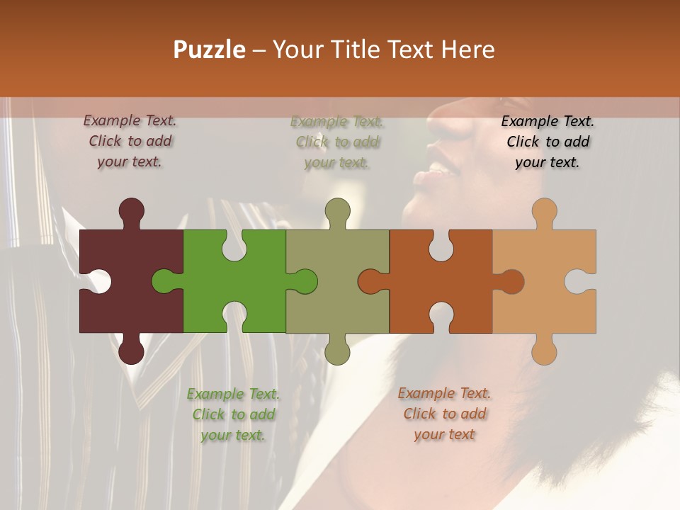 Pile Coins Isolated On White PowerPoint Template