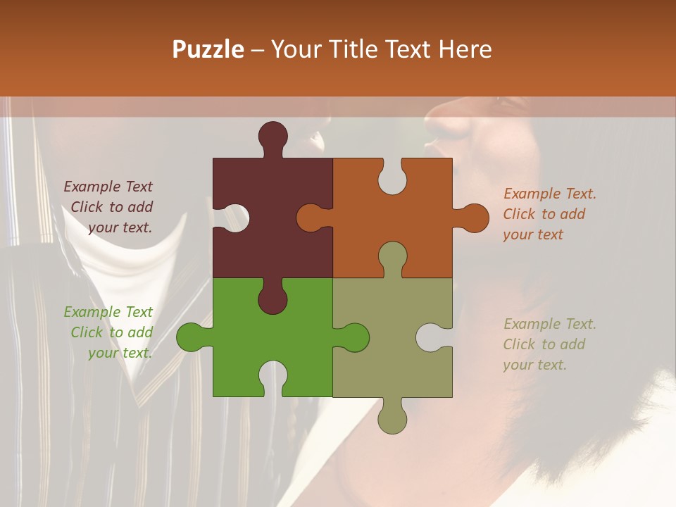 Pile Coins Isolated On White PowerPoint Template