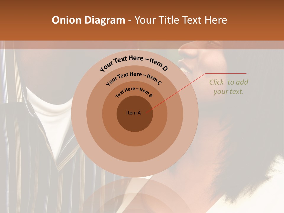 Pile Coins Isolated On White PowerPoint Template