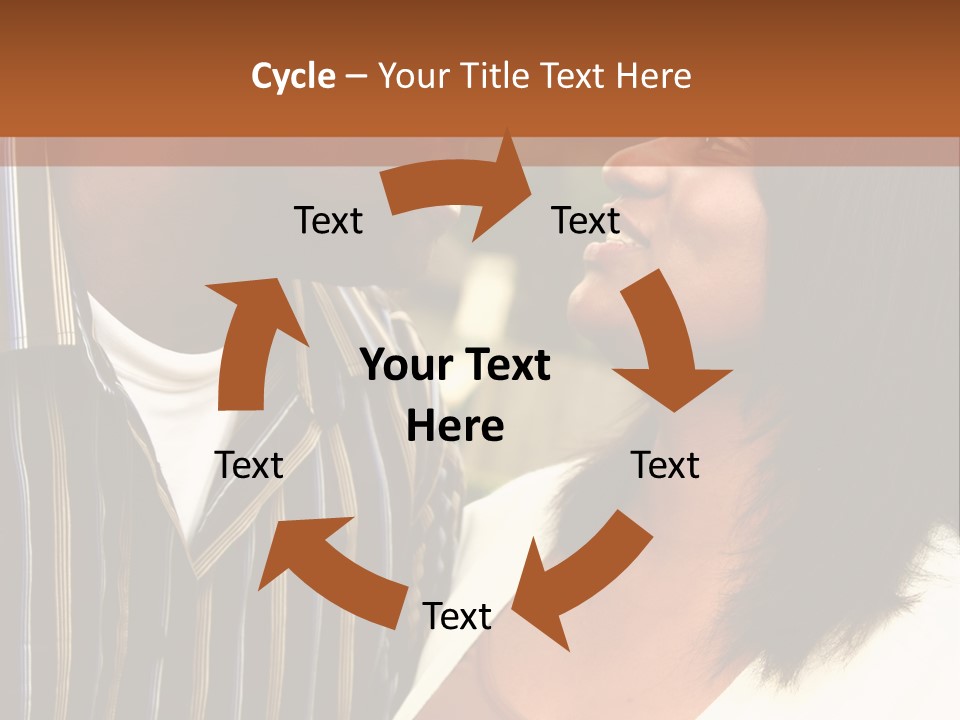 Pile Coins Isolated On White PowerPoint Template