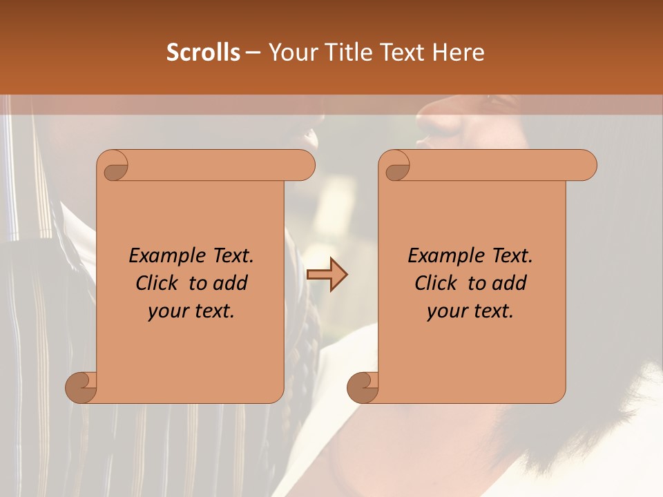 Pile Coins Isolated On White PowerPoint Template