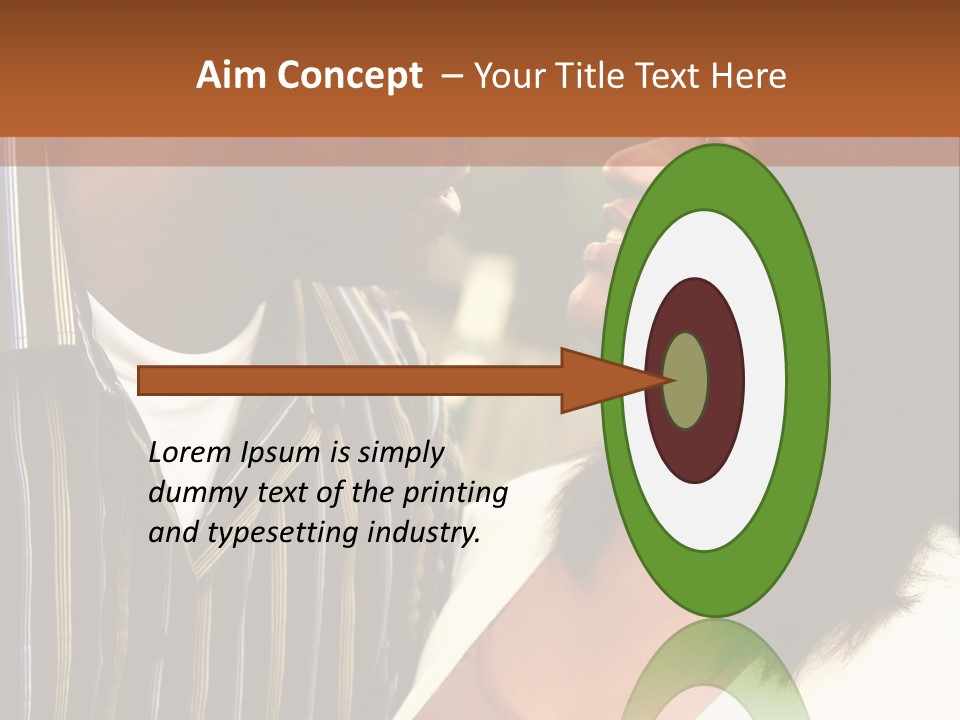 Pile Coins Isolated On White PowerPoint Template