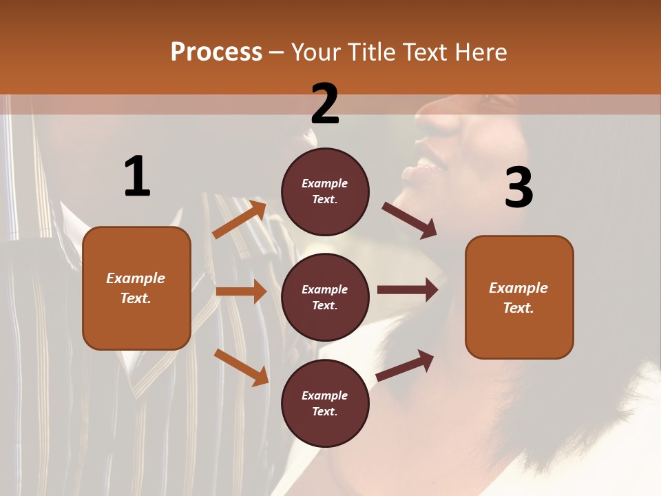 Pile Coins Isolated On White PowerPoint Template