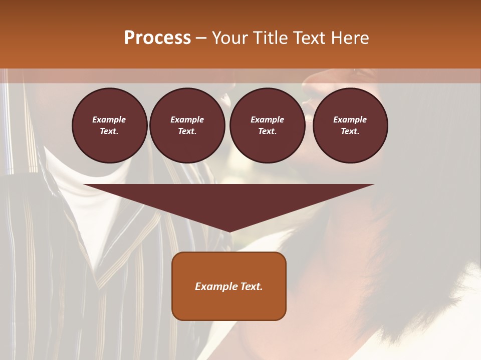 Pile Coins Isolated On White PowerPoint Template