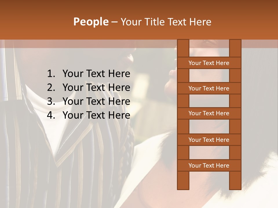 Pile Coins Isolated On White PowerPoint Template