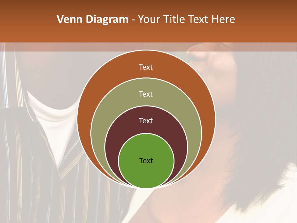 Pile Coins Isolated On White PowerPoint Template