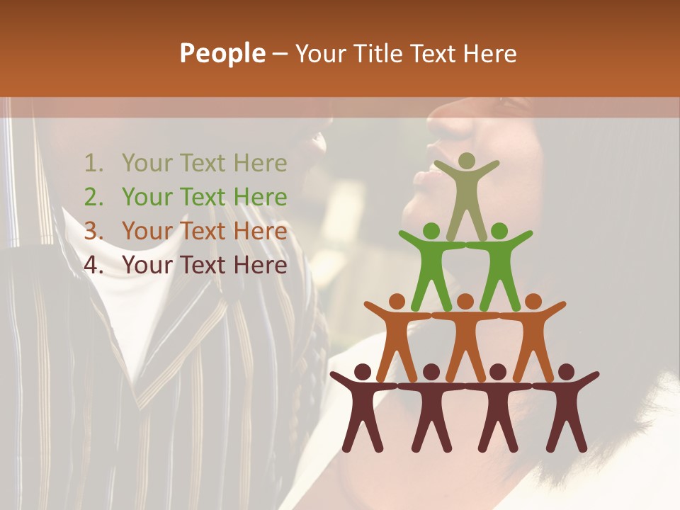 Pile Coins Isolated On White PowerPoint Template