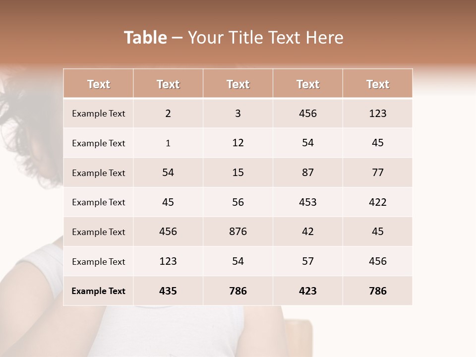 The Kid To Study To Clean A Teeth. PowerPoint Template