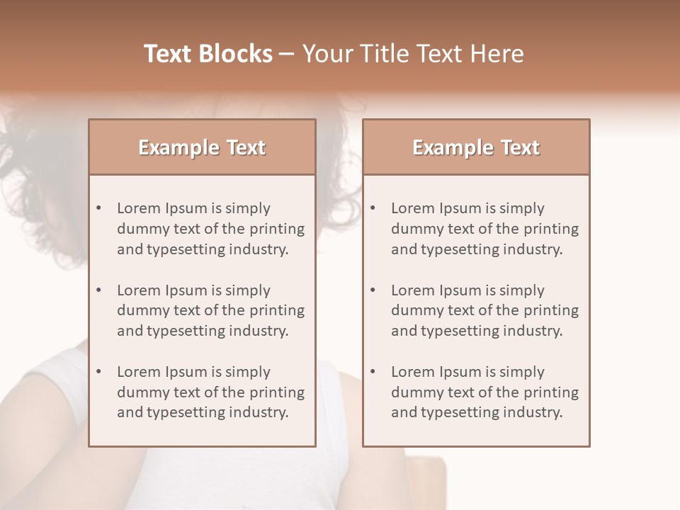 The Kid To Study To Clean A Teeth. PowerPoint Template