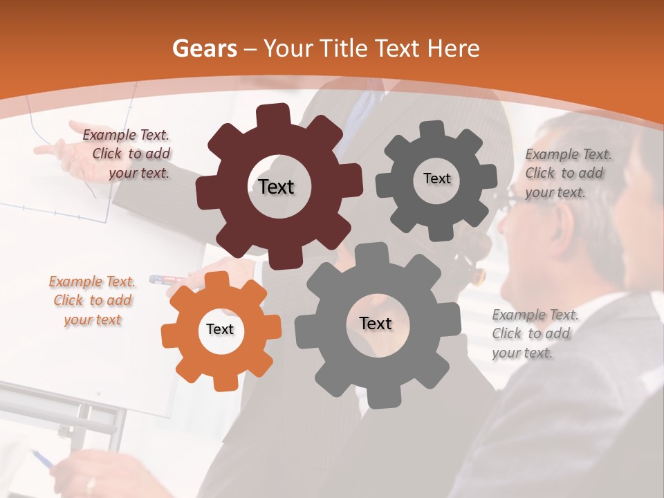 Paving Stones And Lawn Squares, In Interesting Geometric Pattern. PowerPoint Template