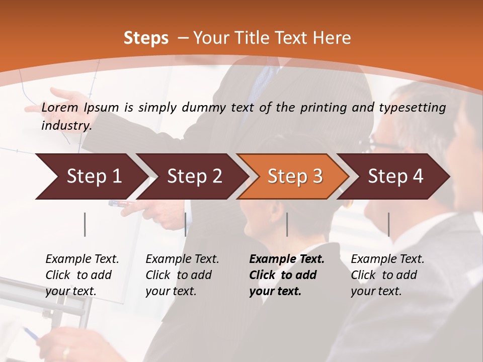 Paving Stones And Lawn Squares, In Interesting Geometric Pattern. PowerPoint Template