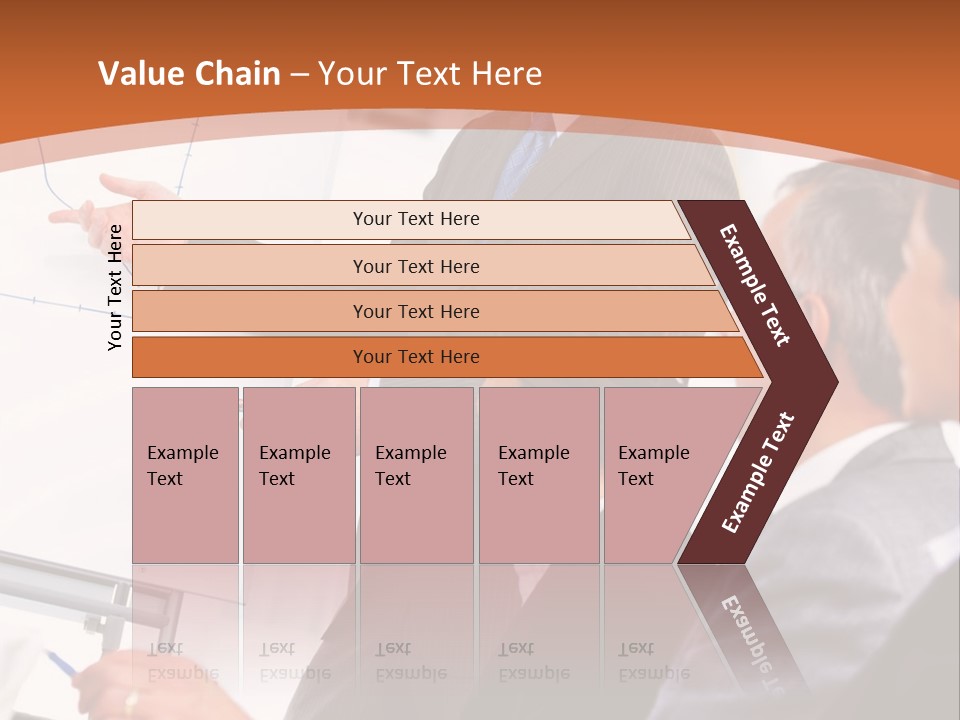 Paving Stones And Lawn Squares, In Interesting Geometric Pattern. PowerPoint Template