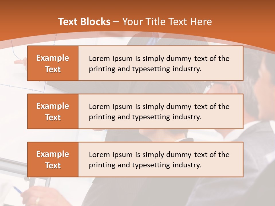 Paving Stones And Lawn Squares, In Interesting Geometric Pattern. PowerPoint Template