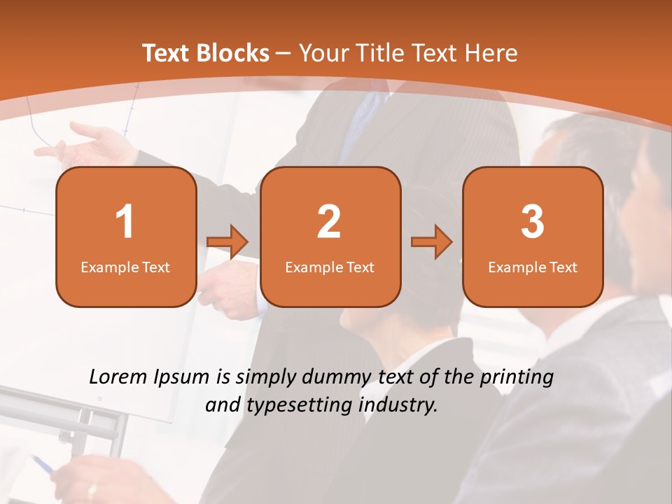 Paving Stones And Lawn Squares, In Interesting Geometric Pattern. PowerPoint Template