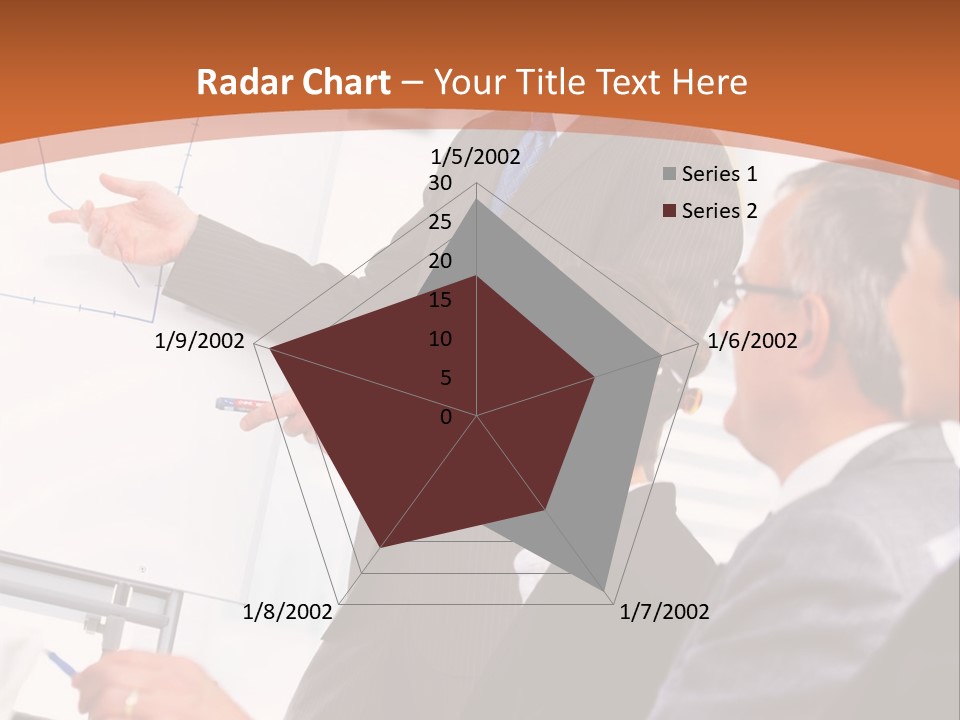 Paving Stones And Lawn Squares, In Interesting Geometric Pattern. PowerPoint Template
